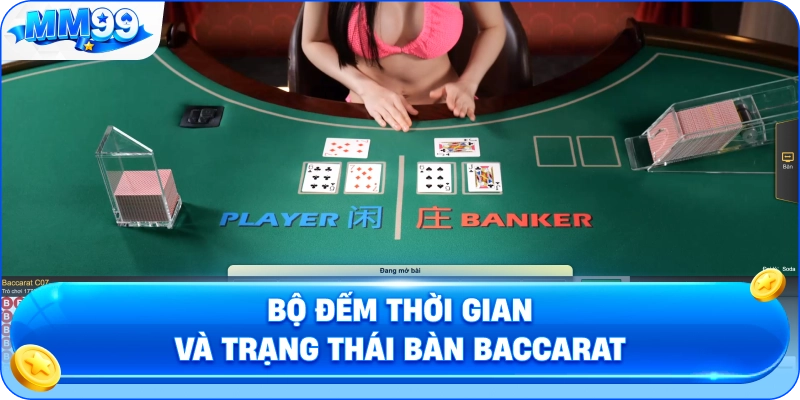 Bộ Đếm Thời Gian Và Trạng Thái Bàn Baccarat