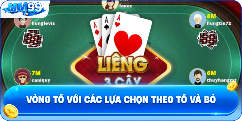 Vòng Tố Với Các Lựa Chọn Theo Tố Và Bỏ
